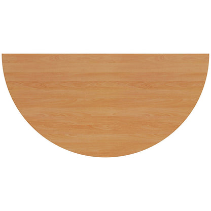 Jemini Semi Circular Multipurpose Table, 1600x800mm, Beech Easy2Order : KF71589