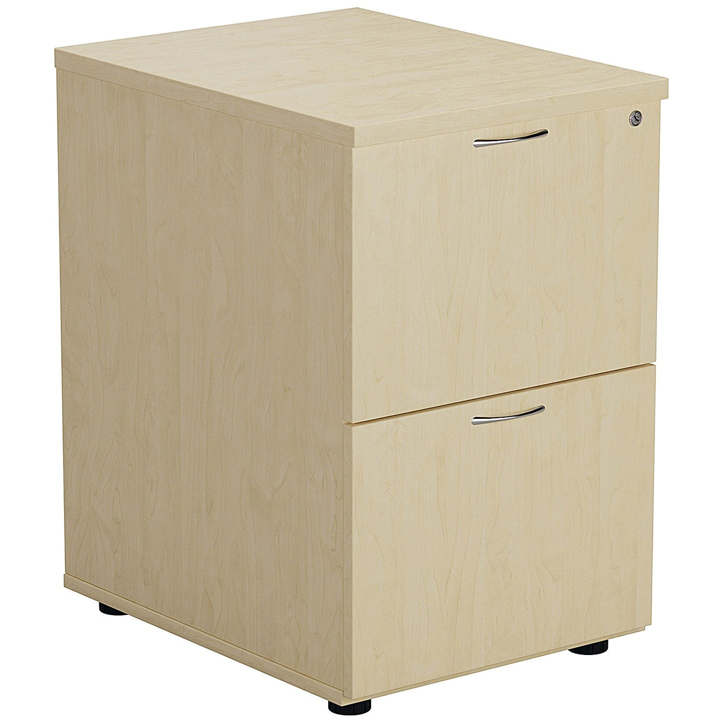 Jemini Foolscap Filing Cabinet, 2 Drawer, Maple