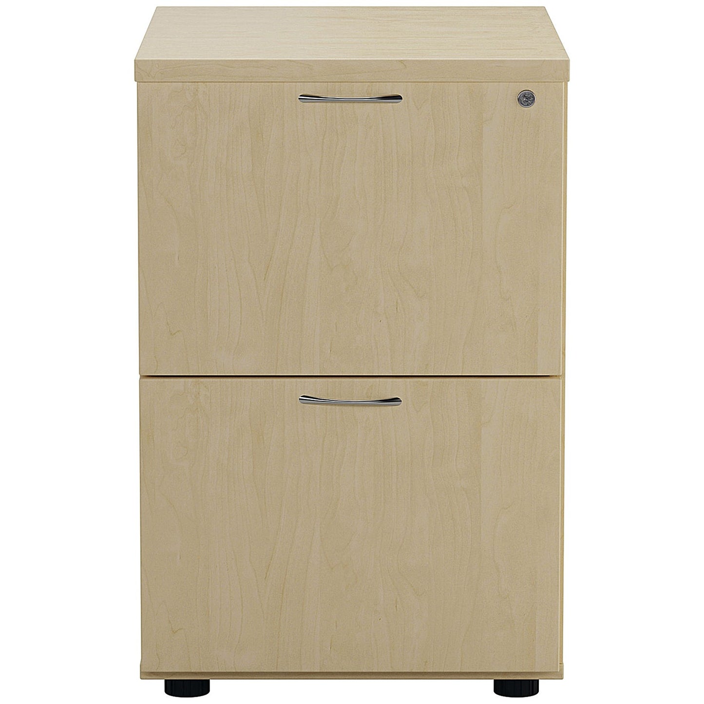 Jemini Foolscap Filing Cabinet, 2 Drawer, Maple
