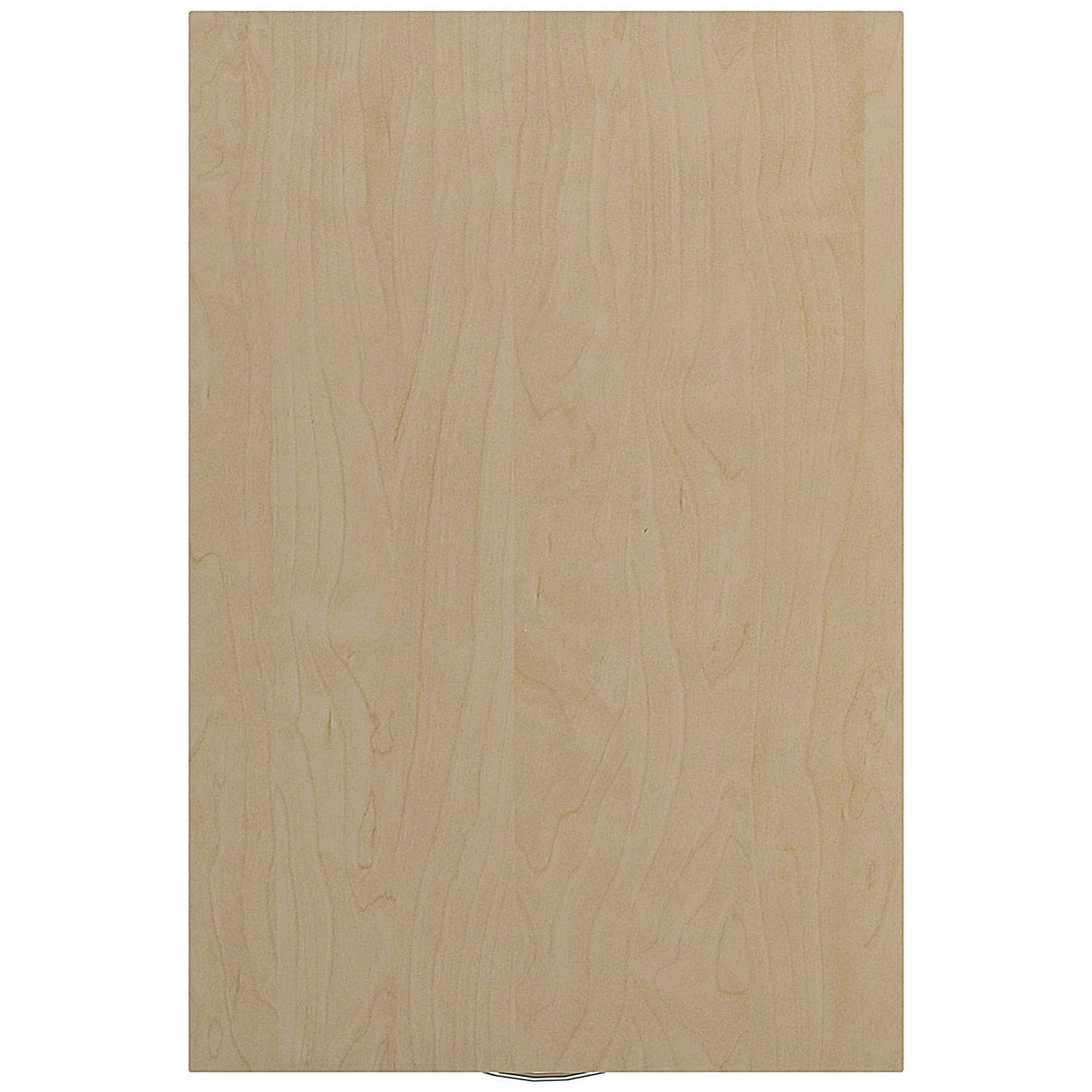Jemini 3 Drawer Desk High Pedestal, 600mm Deep, Maple