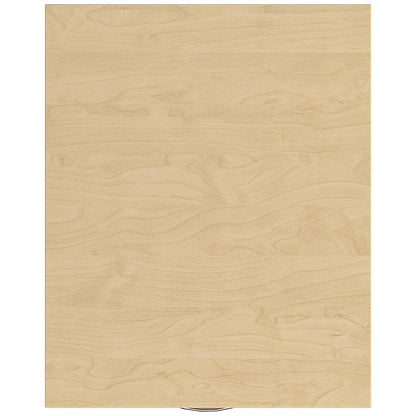 Jemini 3 Drawer Mobile Pedestal, Maple