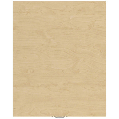 Jemini 3 Drawer Tall Mobile Pedestal, Maple