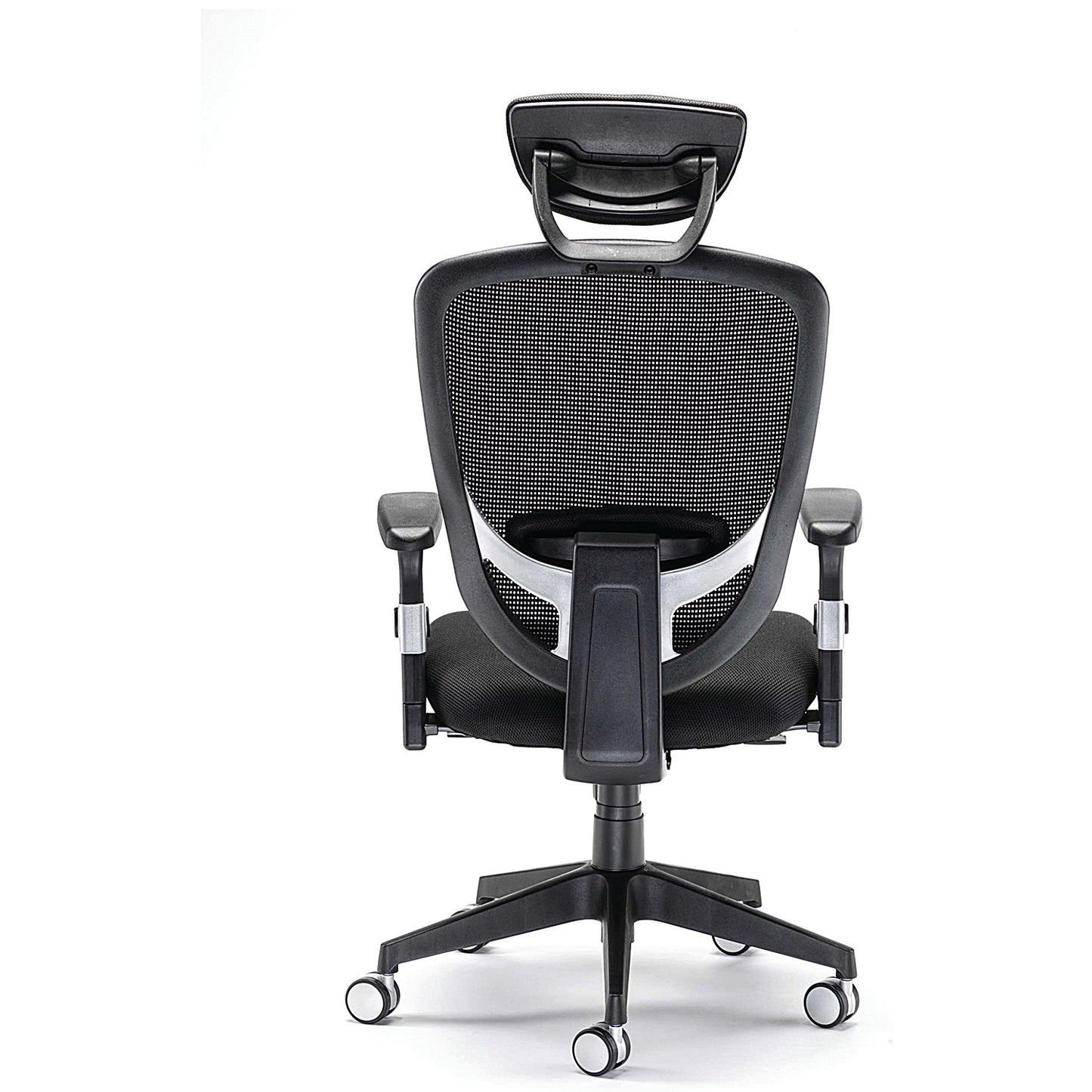 Arista Lexi High Back Chair, Headrest, Black