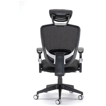 Arista Lexi High Back Chair, Headrest, Black