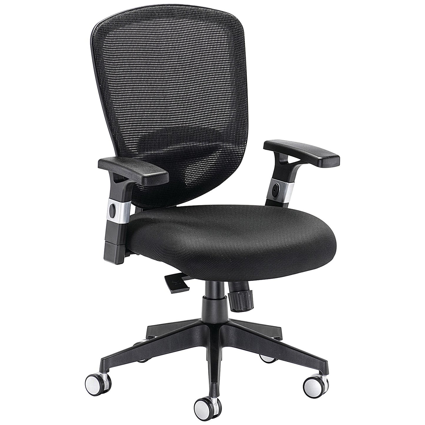 Arista Lexi High Back Chair, Black