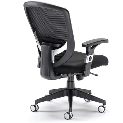 Arista Lexi High Back Chair, Black