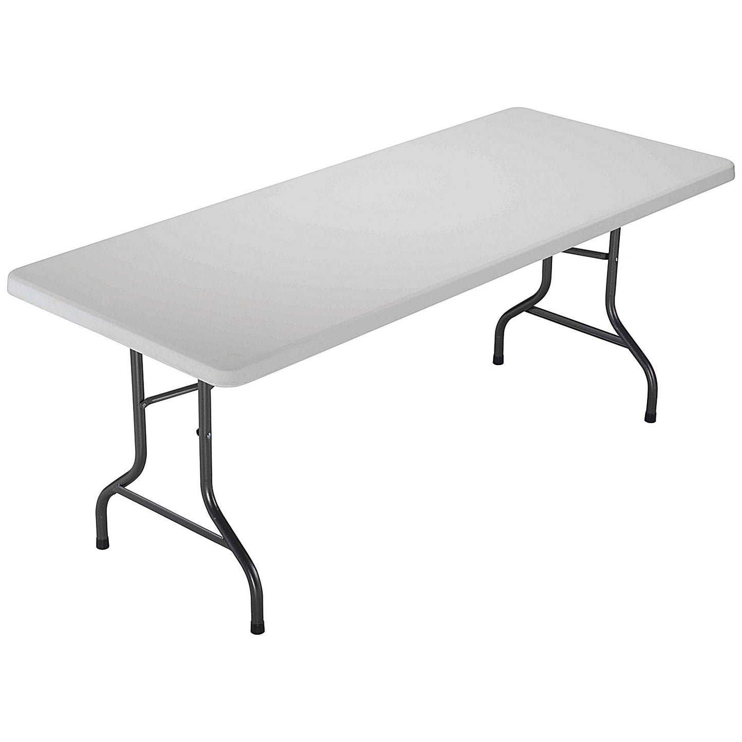 Jemini Rectangular Folding Table, 1830mm Wide, White