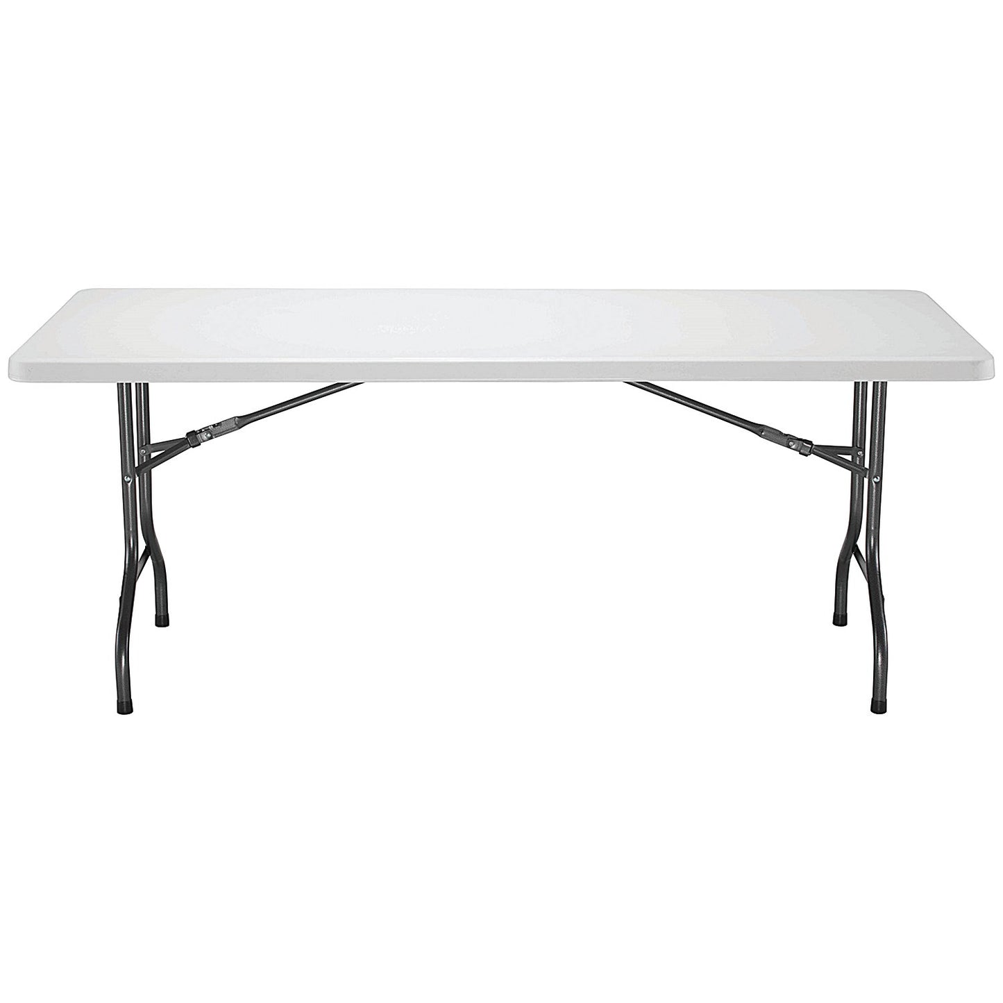 Jemini Rectangular Folding Table, 1830mm Wide, White