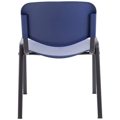 Jemini Multipurpose Polypropylene Stacking Chair, Blue