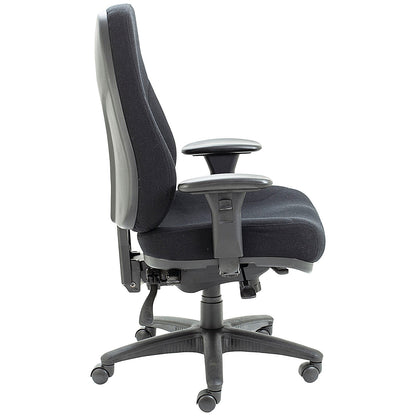 Avior Lucania High Back Task Chair, Black
