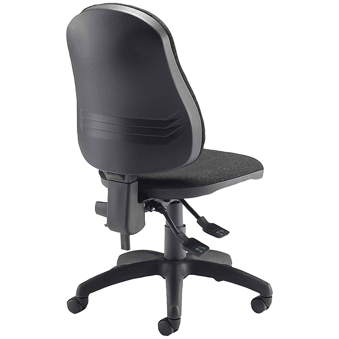 Jemini Teme Deluxe High Back Operator Chair, Charcoal