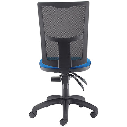 Jemini Medway High Mesh Back Operators Chair, Blue