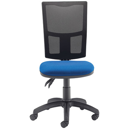 Jemini Medway High Mesh Back Operators Chair, Blue