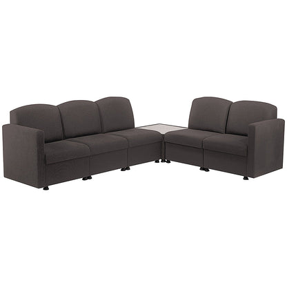 Arista Modular Reception Chair, Charcoal Easy2Order : KF74203