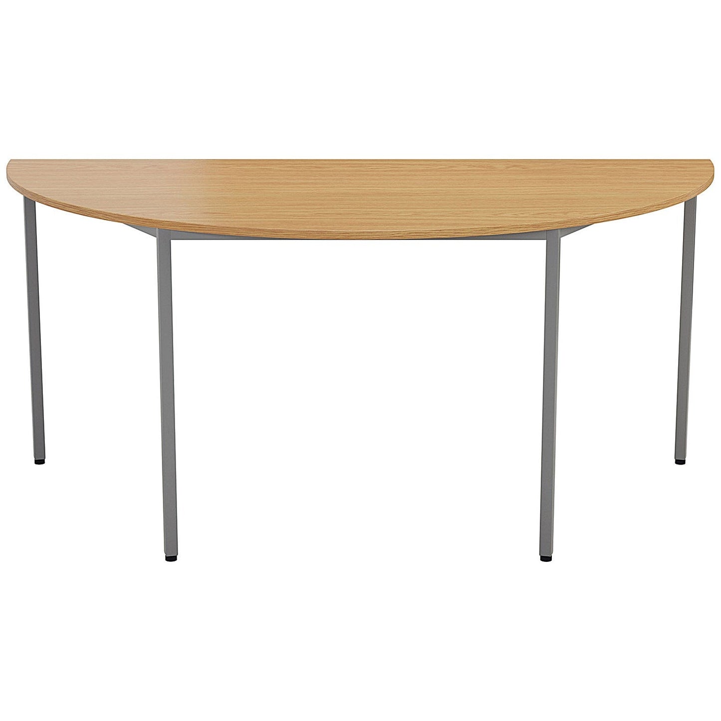 Jemini Semi Circular Multipurpose Table, 1600x800mm, Oak