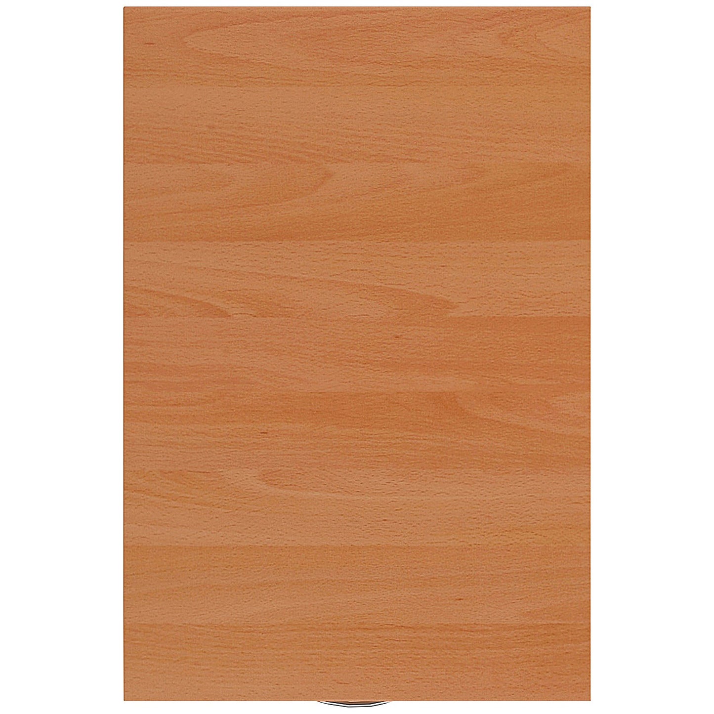 First 3 Drawer Desk High Pedestal, 600mm Deep, Beech