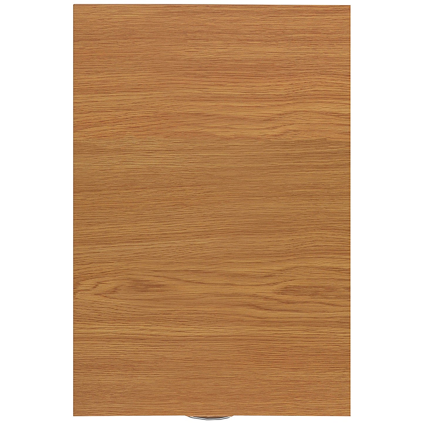 First 3 Drawer Desk High Pedestal, 600mm Deep, Oak