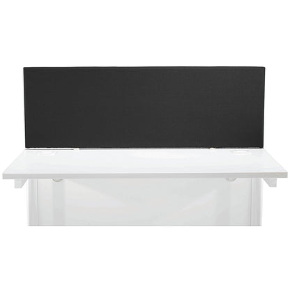 First Desk Screen, 1200x400mm, Black