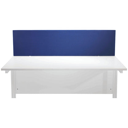 First Desk Screen, 1600x400mm, Blue