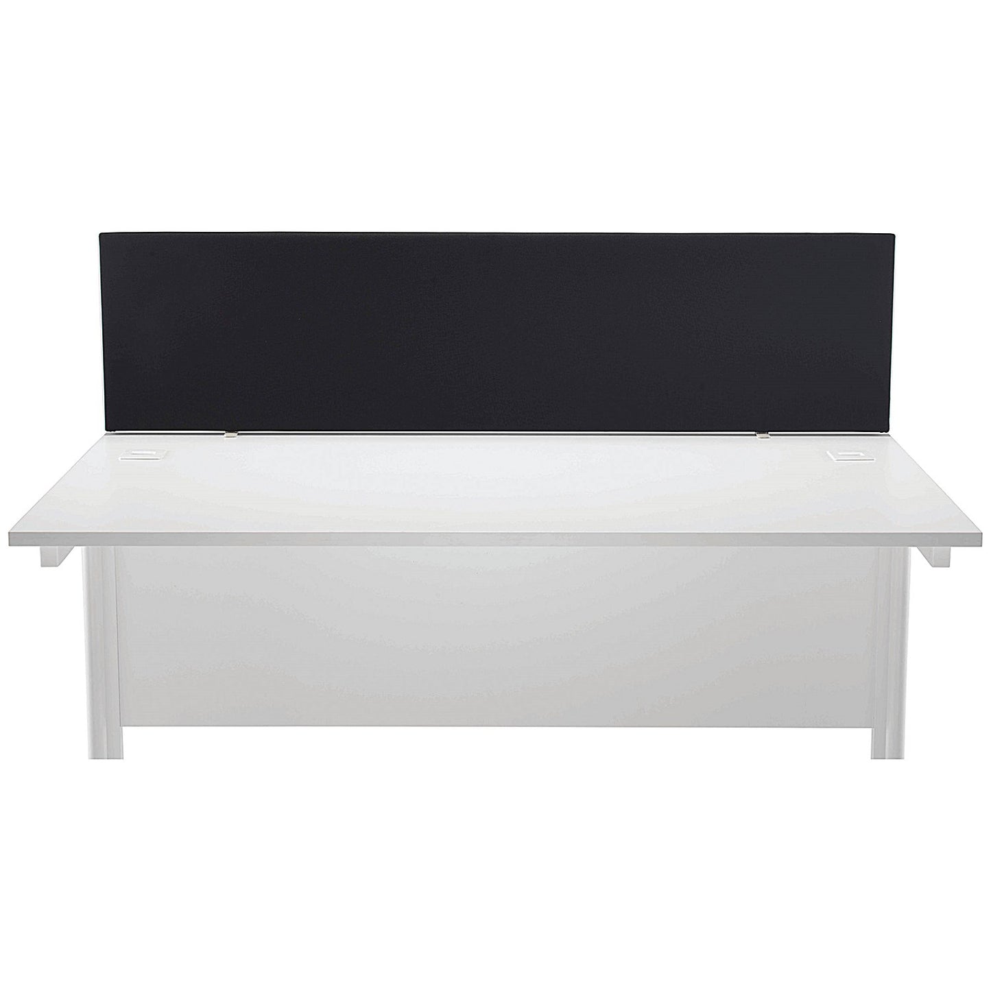 First Desk Screen, 1600x400mm, Black