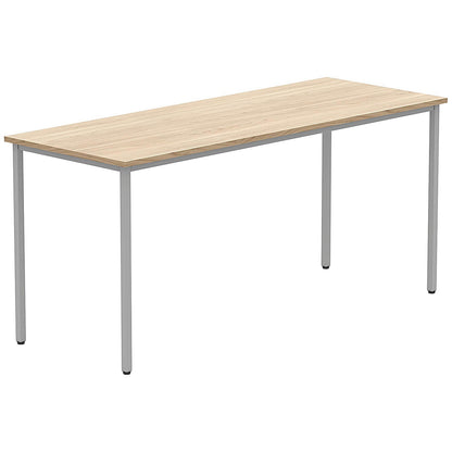 Polaris Rectangular Multipurpose Table, 1600x600mm, Oak