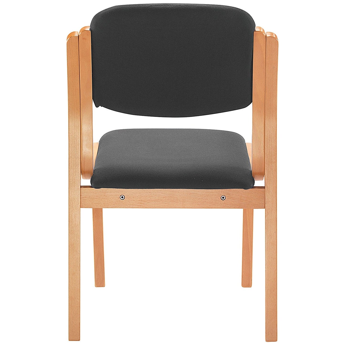 Jemini Wood Frame Chair, Charcoal