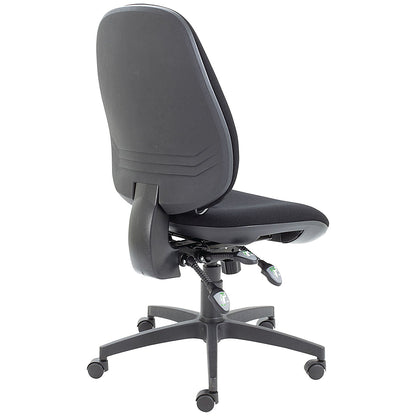 Arista High Back Ergonomic Task Chair, Black