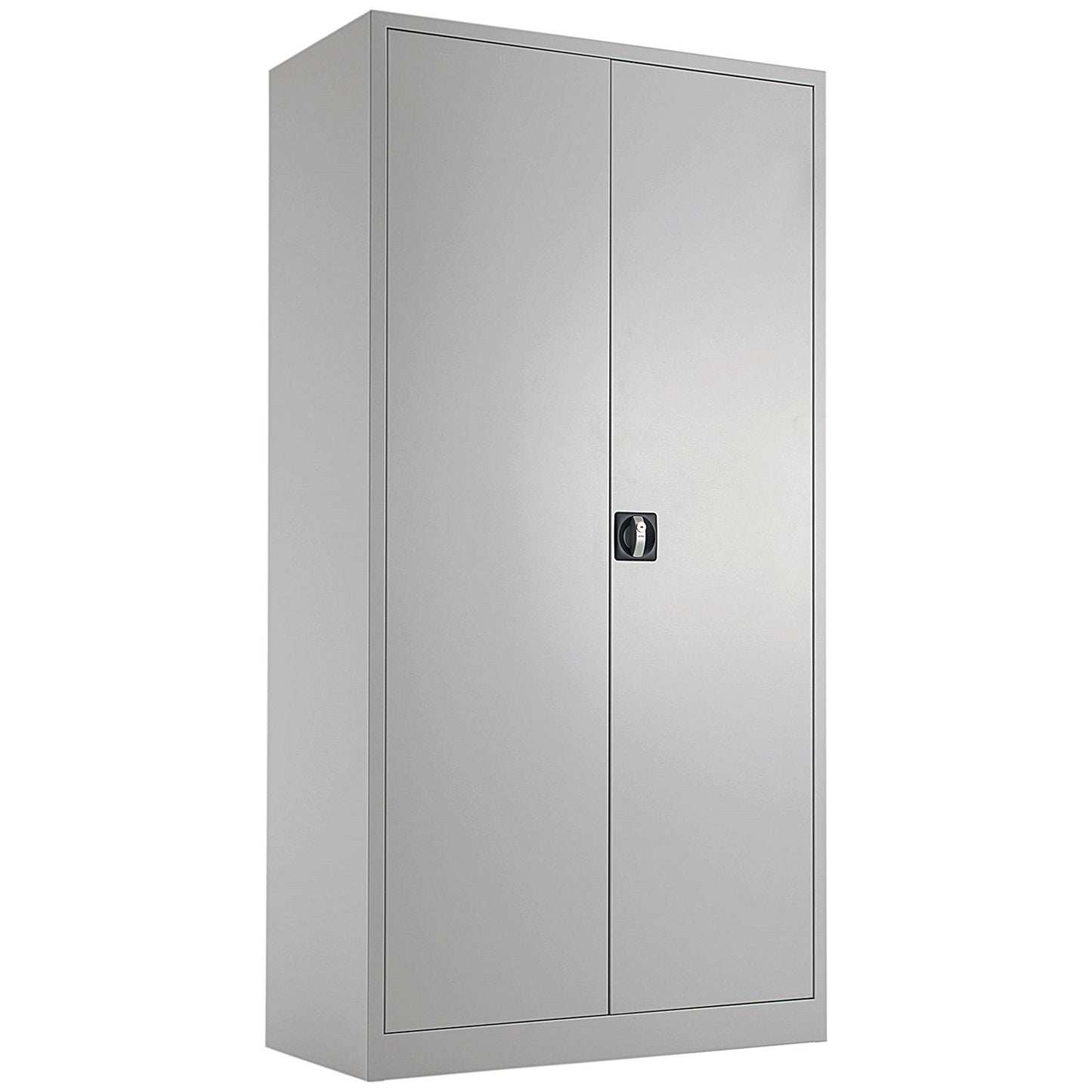 Talos Tall Steel Stationery Cupboard, 4 Shelves, 1790mm High, Grey