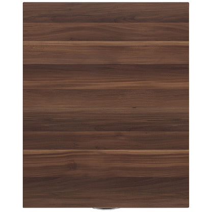 Jemini 3 Drawer Tall Mobile Pedestal, Walnut