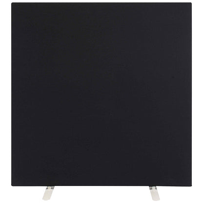Jemini Floor Standing Screen, 1600x1200mm, Black