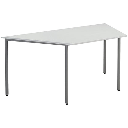 Jemini Trapezoidal Multipurpose Table, 1600x800mm, White