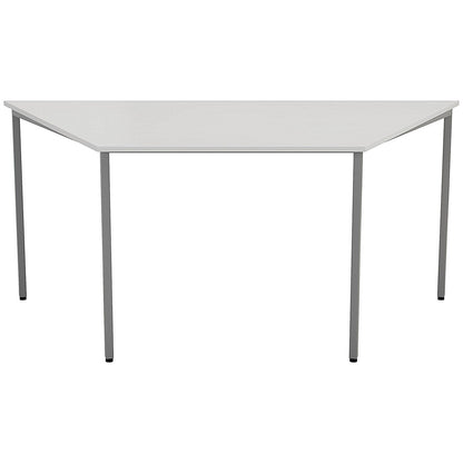 Jemini Trapezoidal Multipurpose Table, 1600x800mm, White