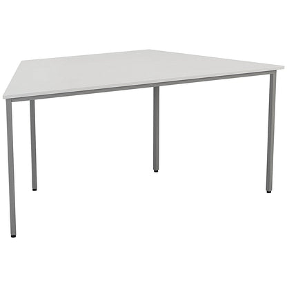 Jemini Trapezoidal Multipurpose Table, 1600x800mm, White