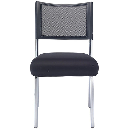 Jemini Jupiter Mesh Back Conference Chair, Black/Chrome Easy2Order : KF79892