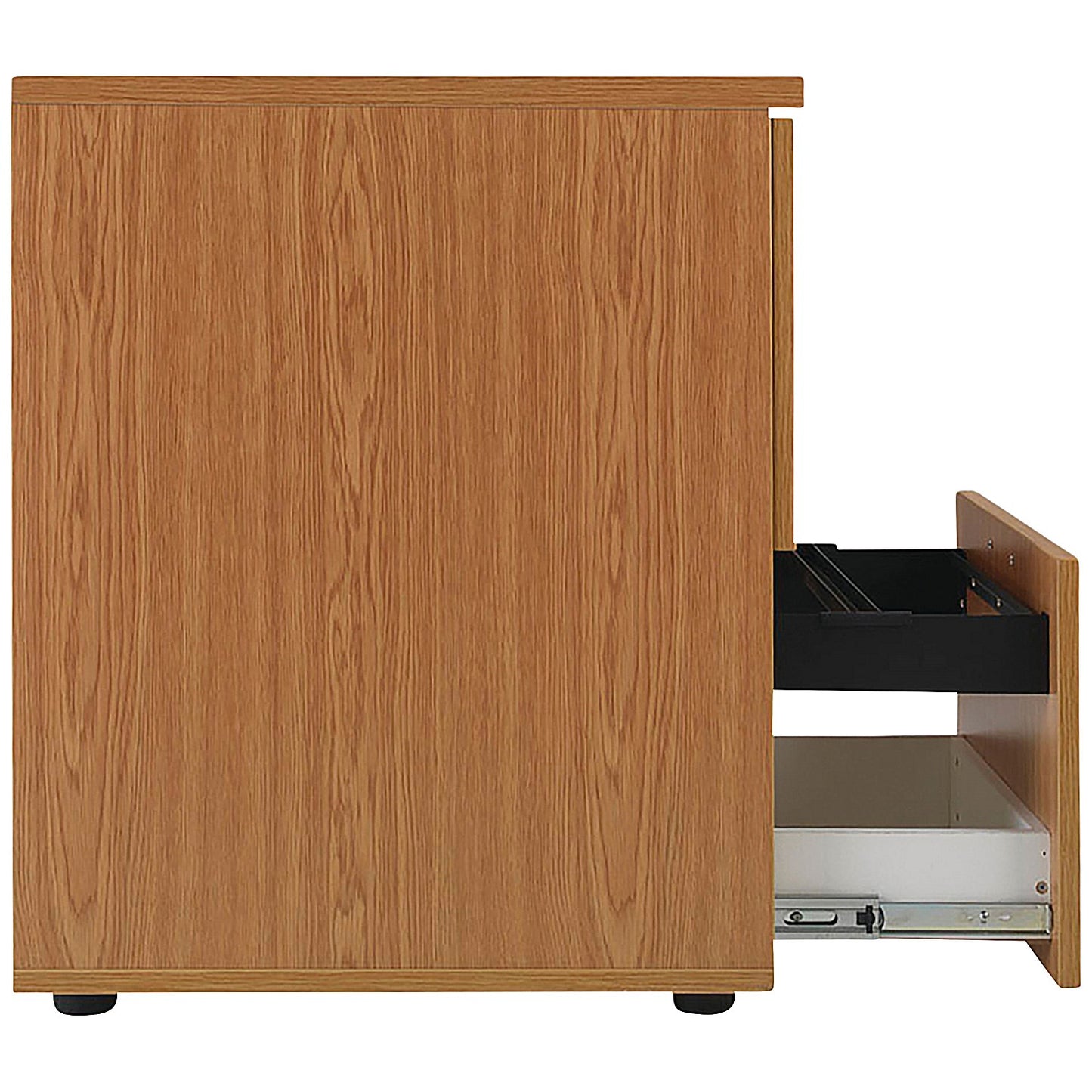 First Foolscap Filing Cabinet, 2 Drawer, Oak