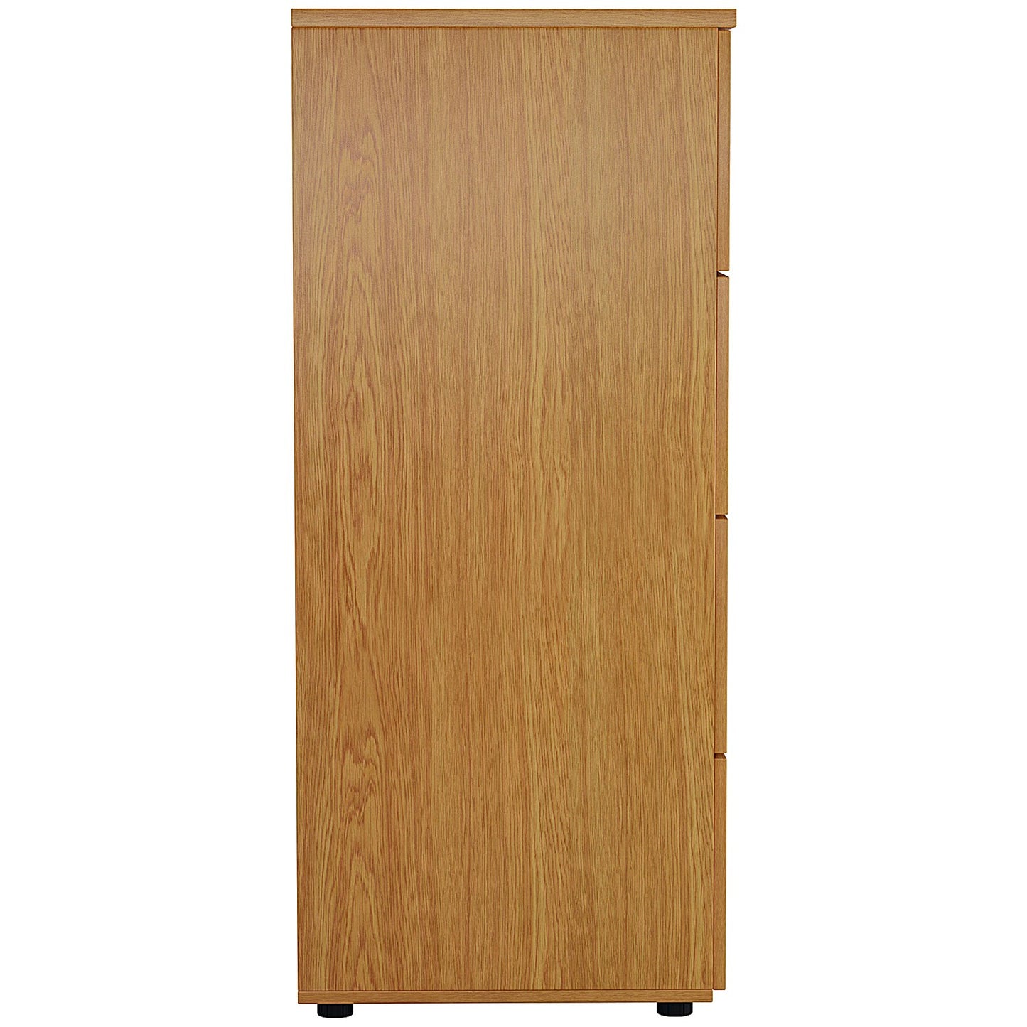 First Foolscap Filing Cabinet, 4 Drawer, Oak