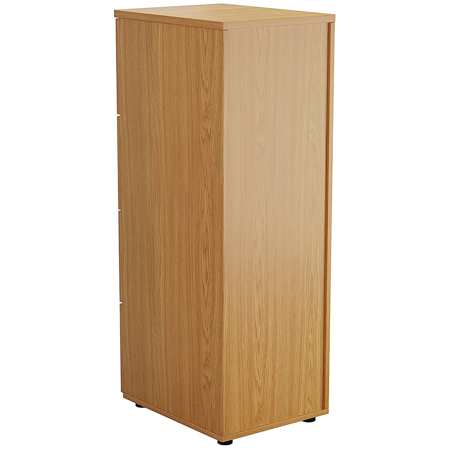 First Foolscap Filing Cabinet, 4 Drawer, Oak