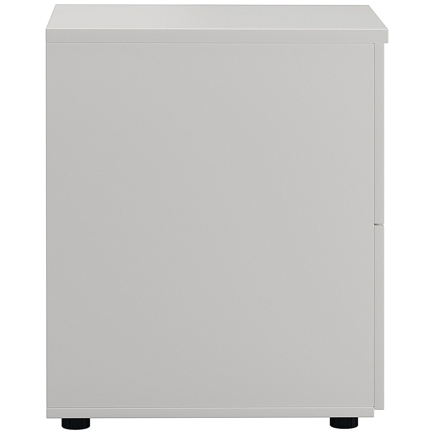 First Foolscap Filing Cabinet, 2 Drawer, White