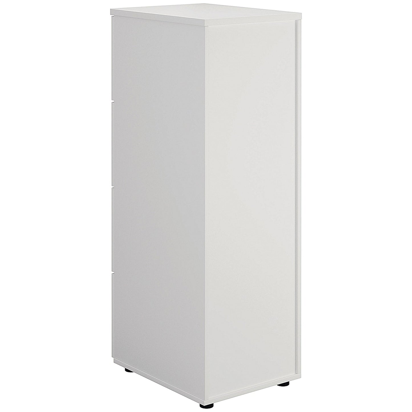 First Foolscap Filing Cabinet, 4 Drawer, White