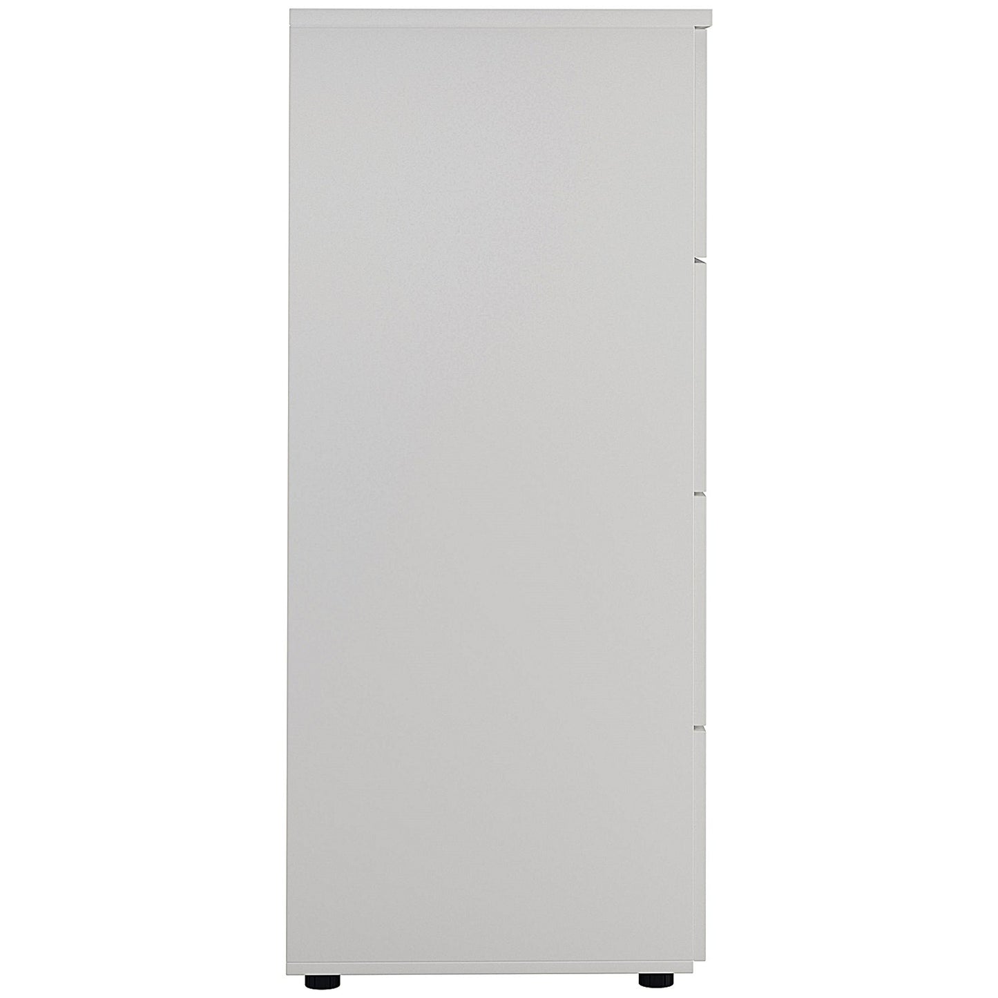 First Foolscap Filing Cabinet, 4 Drawer, White