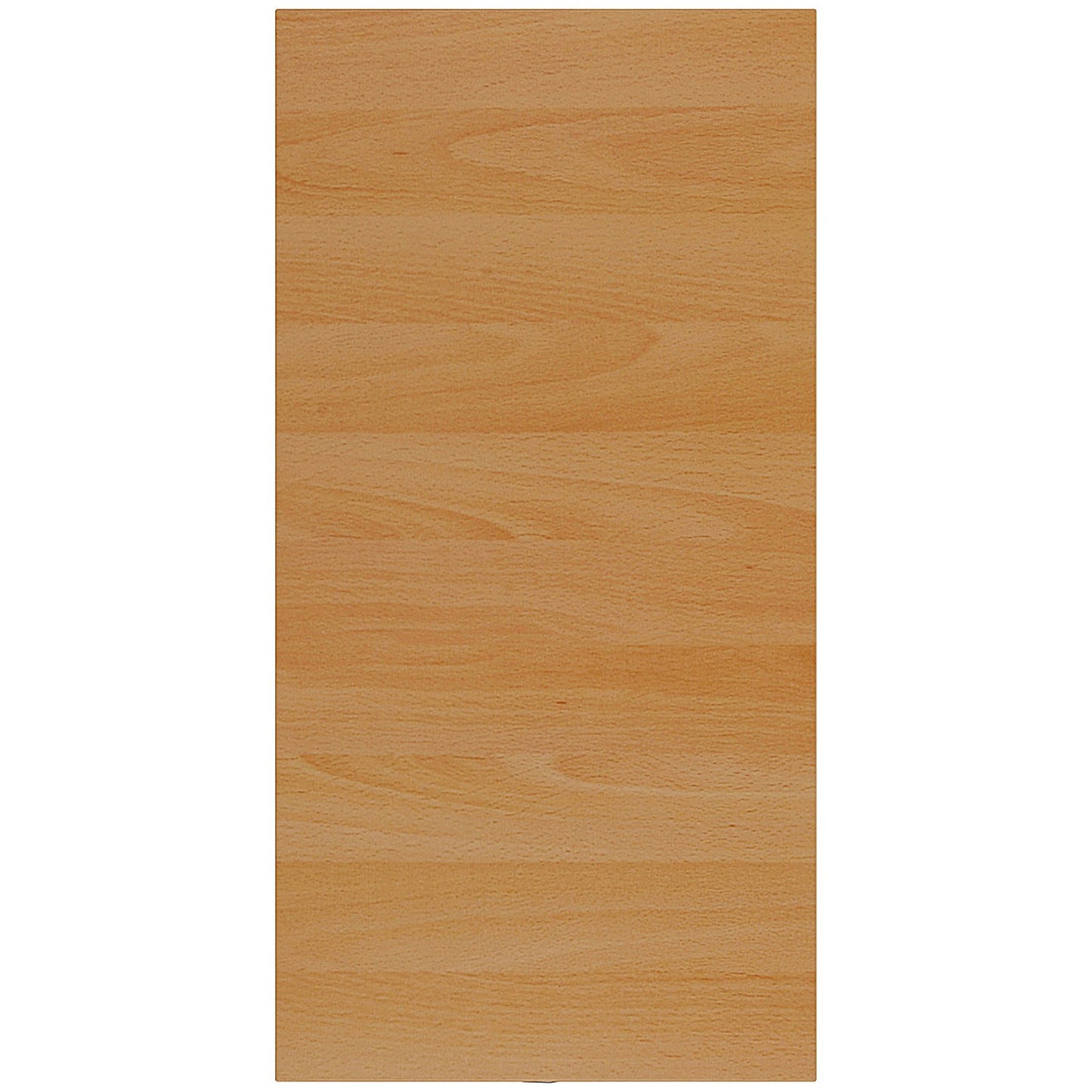 First 3 Drawer Desk High Pedestal, 800mm Deep, Beech