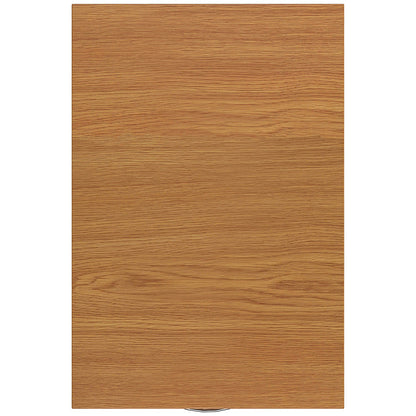 First 3 Drawer Desk High Pedestal, 800mm Deep, Oak