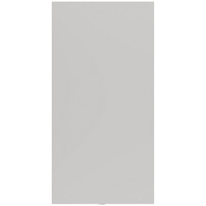 First 3 Drawer Desk High Pedestal, 800mm Deep, White