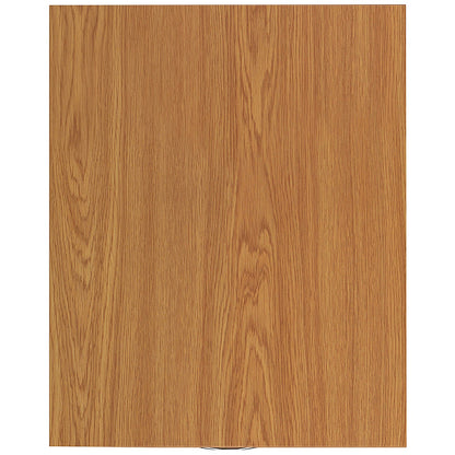 First 2 Drawer Mobile Pedestal, Oak