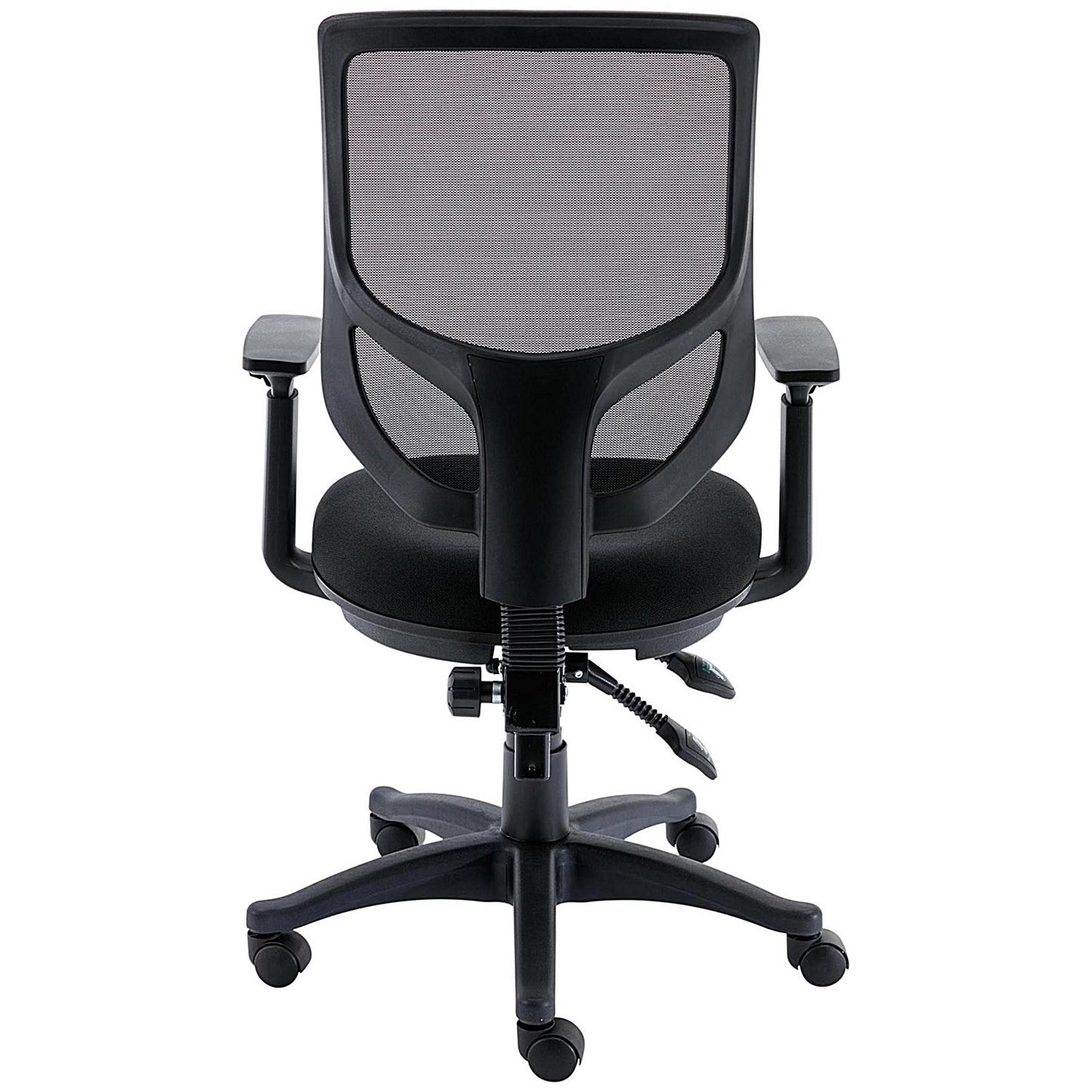 Astin Nesta Mesh Back Operator Chair with Adjustable Arms, Black
