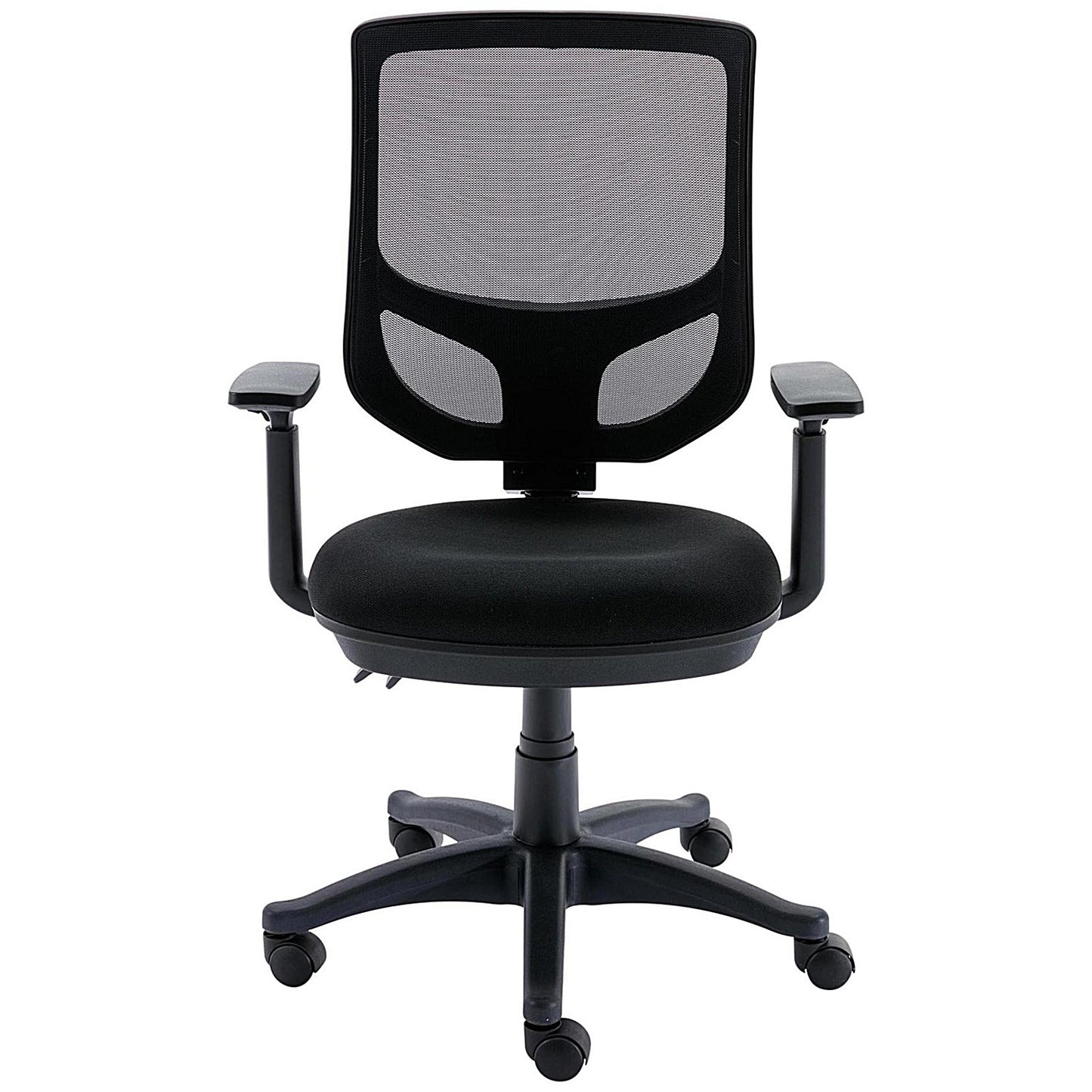 Astin Nesta Mesh Back Operator Chair with Adjustable Arms, Black