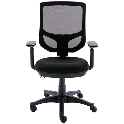 Astin Nesta Mesh Back Operator Chair with Adjustable Arms, Black