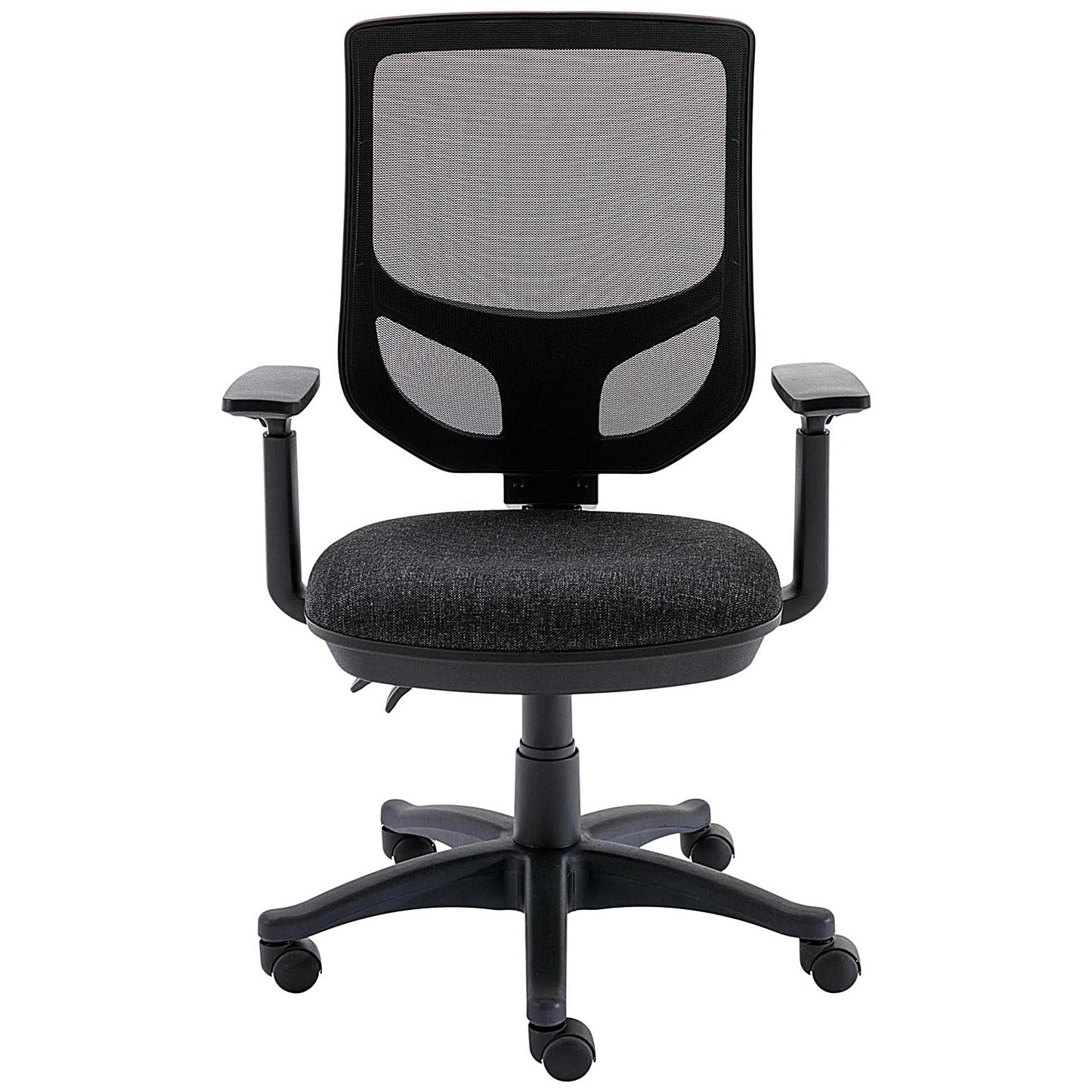 Astin Nesta Mesh Back Operator Chair with Adjustable Arms, Charcoal