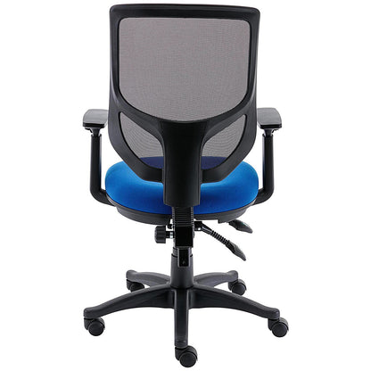 Astin Nesta Mesh Back Operator Chair with Fixed Arms, Blue