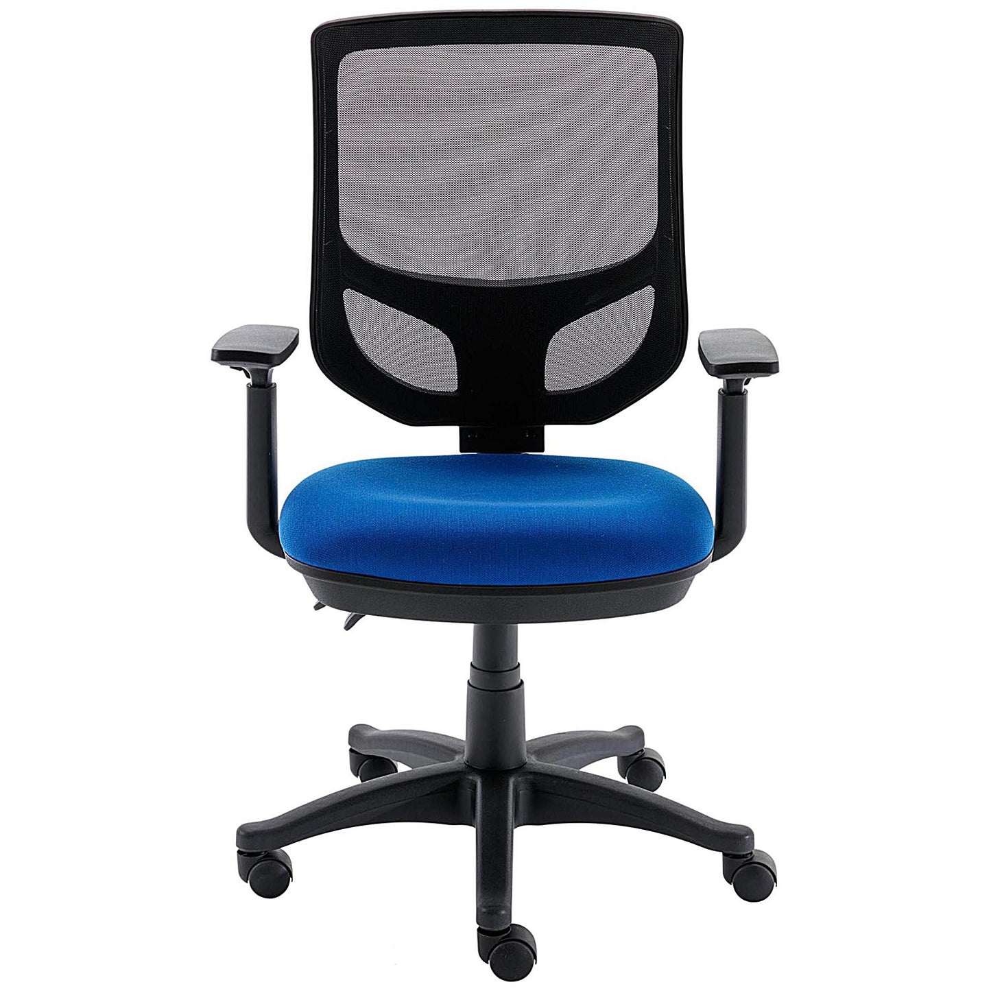 Astin Nesta Mesh Back Operator Chair with Adjustable Arms, Blue